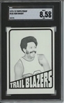1972 Topps #101 Ron Knight 9 card progressive proof.